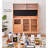 All Solid Wood Home Food Cabinet