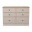 110 cm W Chest of 6 Drawers-2092043628