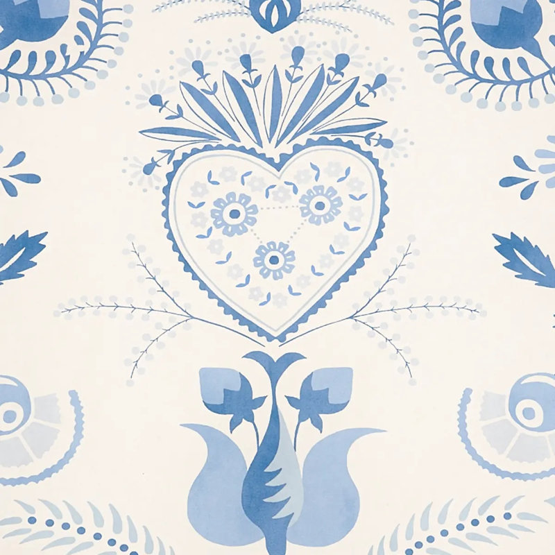 Panneau Orla, Bleu
