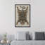 «Bright Preppy Animals», tigre couché, reproduction sur toile-94585647-94585649