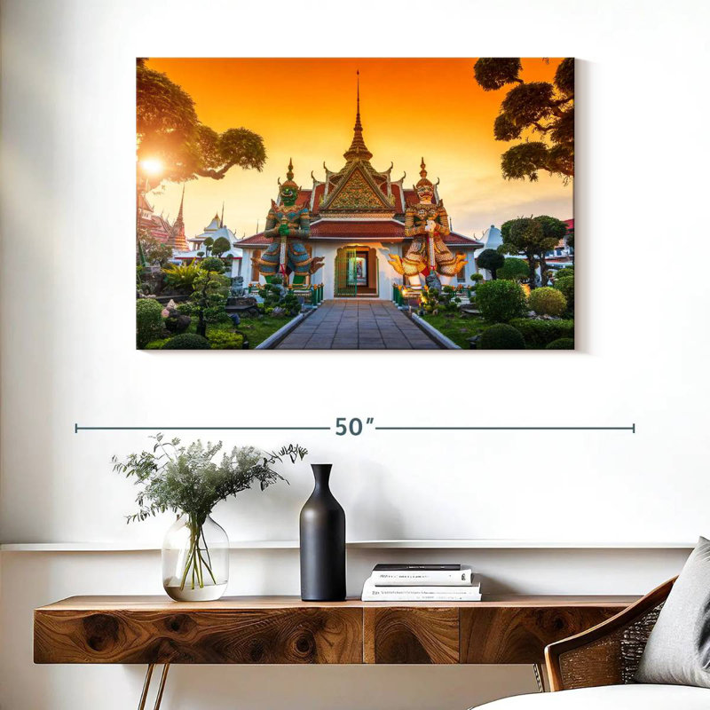 Adella Wat Arun Gate, 26" H x 39" W