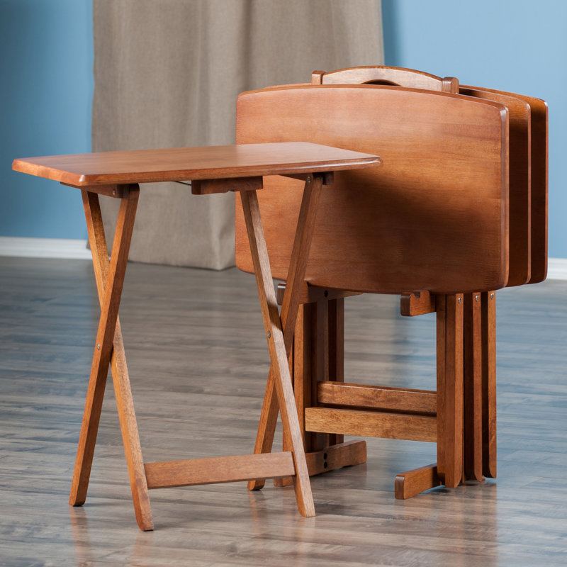 Berke Tray Table Set, Teak