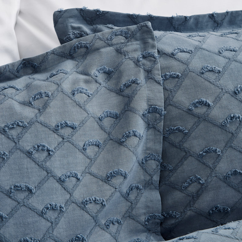 Kona Cotton Oxford Pillowcase Blue