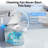 Smart Toilet With Manual Lid, Detachable Spray Nozzle, Heated Seat, Led Display, Night Light, Adjustable Water Pressure, Remote Control, Warm Air Drying, And Multiple Wash Modes For Home, Hotel, And Office
