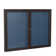 Enclosed Cabinet Vinyl Bulletin Board