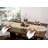 Ikeda Beige Winter Snow Scene Table Runner-1477830617