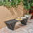 Modern Triangular Design Bench, Mudroom Bench