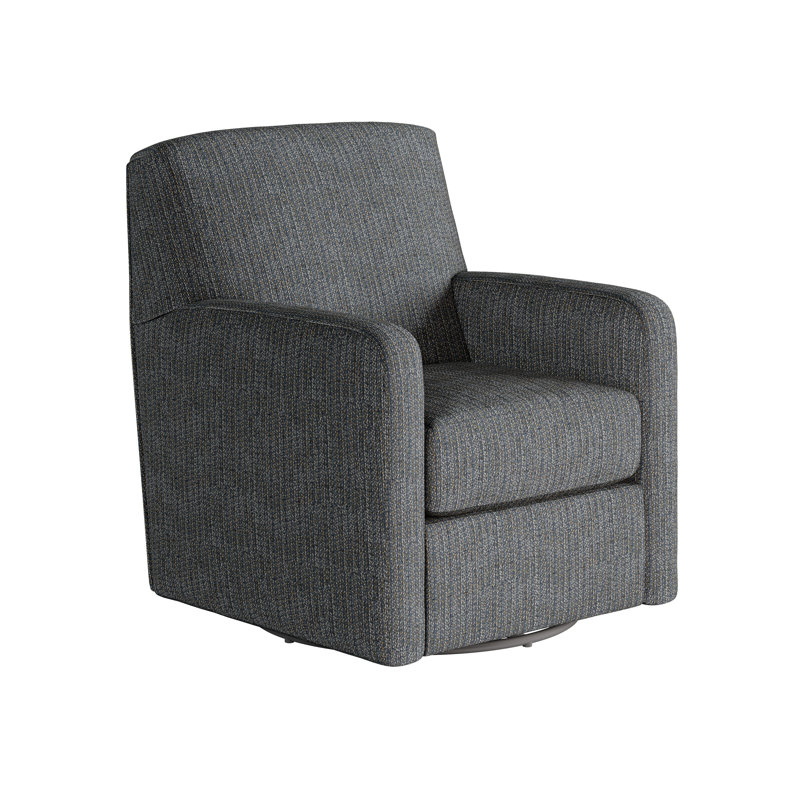 Fauteuil oscillant pivotant Balina Bindi, H 38 po x l 35 po x P 36 po  , Mykonos Denim