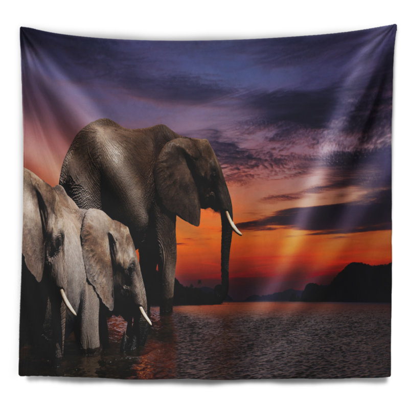 Polyester Tapestry, 68" H x 80" W