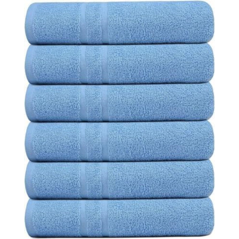 Cotton Bath Towel, Blue