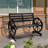 41" Wooden Wheel Bench Outdoor-1642404082