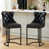 Black Seat/Black Legs/Faux Leather