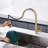 SUMERAIN Pull Down Kitchen Sink Faucet Single Handle Single Hole Lead Free-113958614