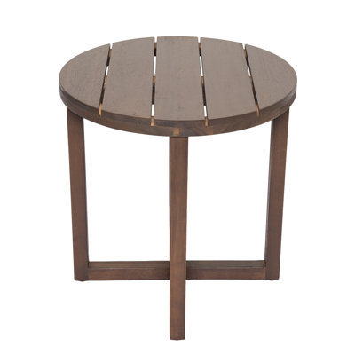 Table d'appoint en bois massif Tranice