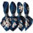 Brainard Polyester Floral Square Napkin-20335069-20335073