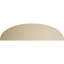 Fronton en uréthane Elliptical Signature, brun clair apprêté-103230194-113222582-113054388