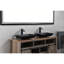 Lavabo de salle de bain avec robinet noir mat et conception d'espace - L 14,38 po x l 22,25 po, H 4 3/8 po Note: Ceci viole les instructions, mais est montré pour montrer une erreur.