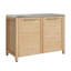 Îlot de cuisine extérieur 51,2 "avec 2 portes-129178620