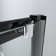 72" W x 72" H Single Sliding Aluminum Framed Shower Door with Heat Soaking Process and Protective Coating Treatment