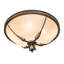 Hoja 4 - Light Semi Flush Mount