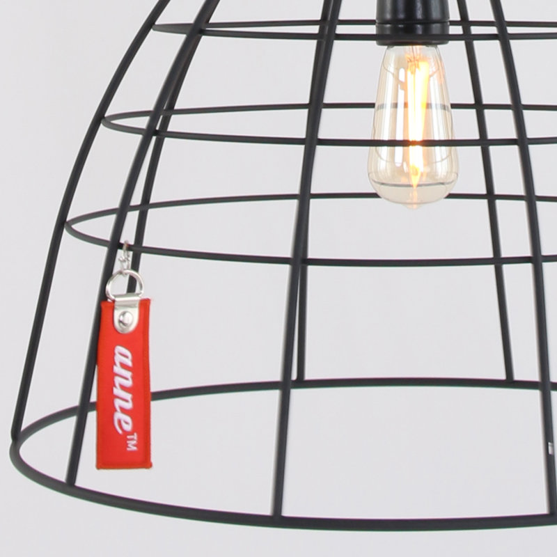 Troisi 1 - Light Bell Pendant, Black