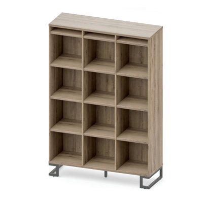 Deaux 176cm H x 119cm W Cube Bookcase