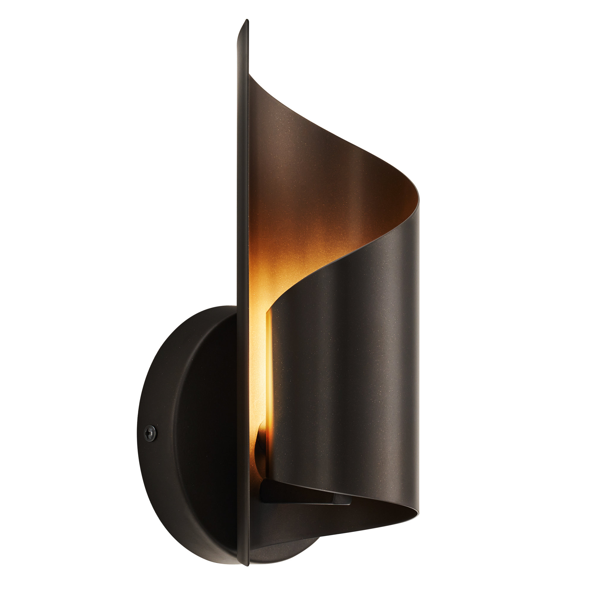 Wade Logan® Arindra Iron Modern Wall Sconce with Novelty Shade and Metal Frame & Reviews | Wayfair