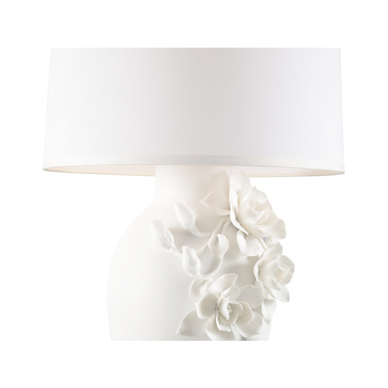 Savoir Faire Table Lamp, White