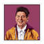 Ronald Reagan by Amit Shimoni - Floater Frame Print on Canvas-1619436826-1619436820