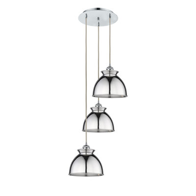 Luminaire suspendu 3 lumières à 3 lumières