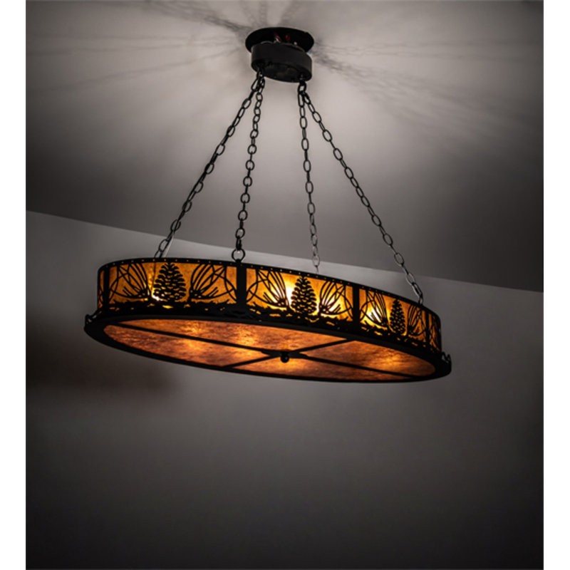 Pinecone 8 - Light Chandelier