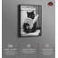«Kitty Bathroom Break», impressions sur toile noires et blanches par Notoriart-105294719-105294720
