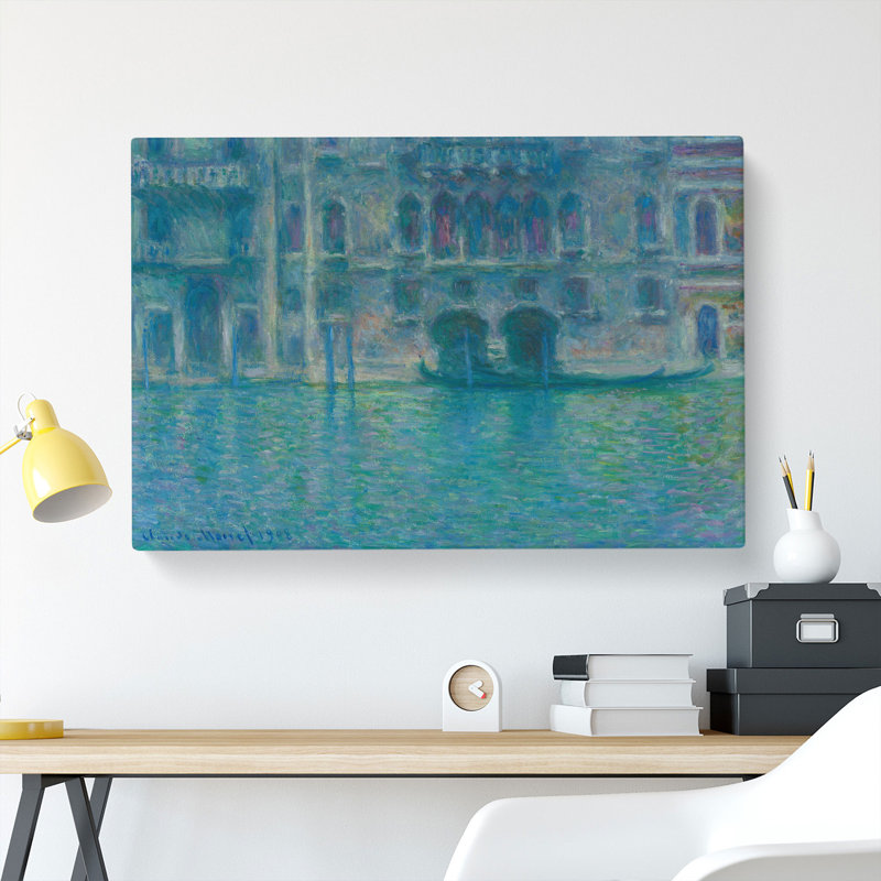 Palazzo Da Mula, Venice by Claude Monet - Wrapped Canvas, 35cm H x 50cm W x 3cm D