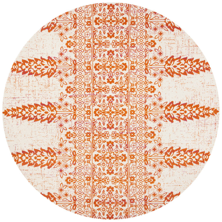 Annette Floral Ivory/Gold Area Rug