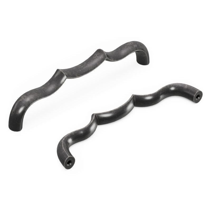 Trellis Bar / Handle Pull, 5-1/16", Black Nickel Vibed