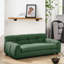Grand chien avec accoudoirs en tissu respirant en lin gris foncé de style moderne pour grands chiens et inclus