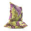 Oreiller réversible à motif floral intérieur / extérieur Leafy Whirl-101127153-101127157