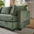 Modular Convertible Corduroy Sofa,U Shaped Sectional Couch with Storage Ottoman and Chaise-910858456
