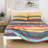 Bohemian Stripe Microfiber Sheet Set-1670582091