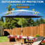 Parasol de patio de 9 pi - Résistant, imperméable, inclinaison pratique