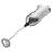 Deluxe Milk Frother and 12 oz Frothing Pitcher in Stainless Steel, with Extra Whisk Attachment