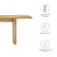 Banc en bois Amistad par Modway-89025497-89025493