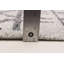 Tapis gris clair en soie noué à la main 4 pi 11 po x 8 pi 0 po Tangier