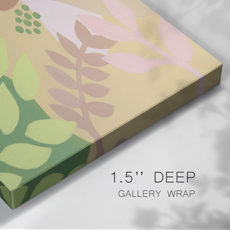 Toile tendue Neutral Blooms IV-Gallery, H 8 po x l 12 po