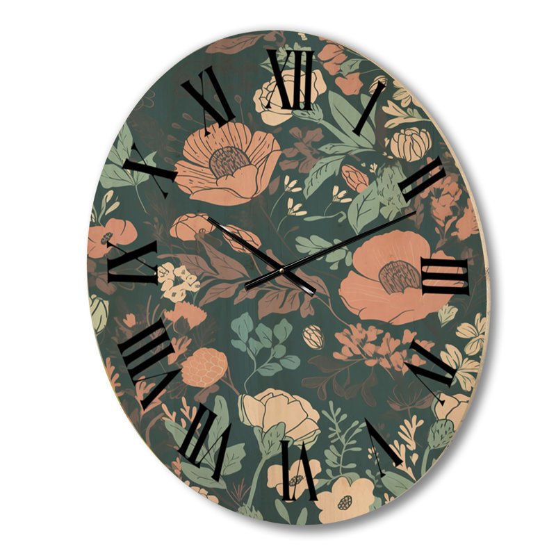 Horloge murale Muscadel, Grand