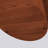Handcrafted Relief Oval Coffee Table-522639254