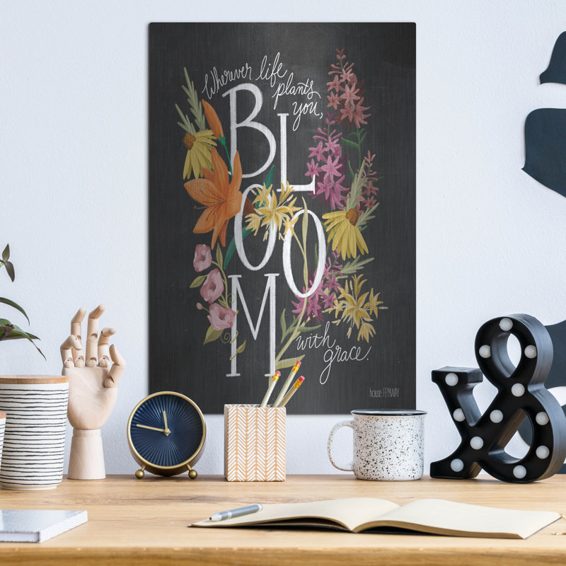 «Bloom With Grace» par House Fenway, H 16 po x l 12 po