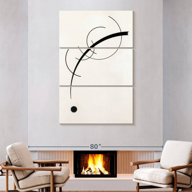 Free Curve To The Point, 74" H x 48" W