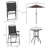 Aalbert 2 - Person Patio Dining Set with Round Table-1601572669