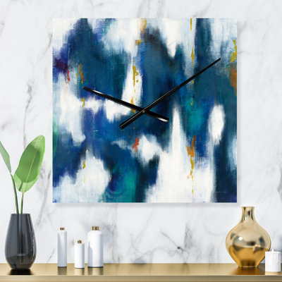 Blue Glam II - Glam Wall Clock